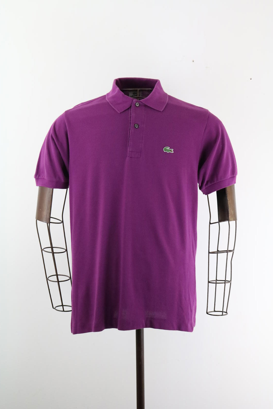 Lacoste Purple Polo Shirt Size 4 Large Mens