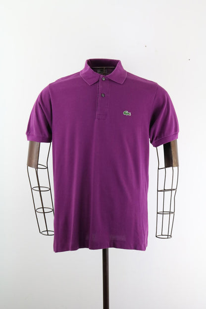 Lacoste Purple Polo Shirt Size 4 Large Mens