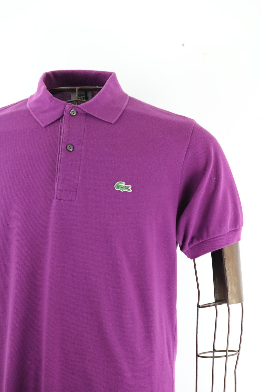 Lacoste Purple Polo Shirt Size 4 Large Mens