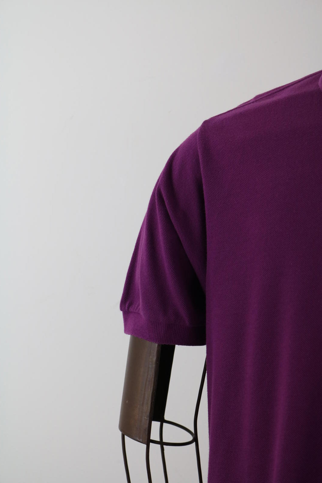 Lacoste Purple Polo Shirt Size 4 Large Mens