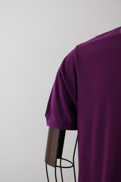 Lacoste Purple Polo Shirt Size 4 Large Mens