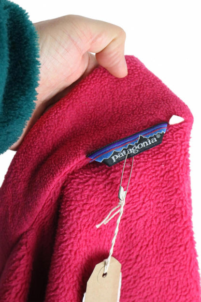 Patagonia Fleece Large Synchilla Vintage 90s Pink Zip Mens