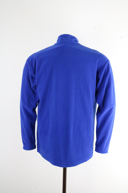 Berghaus Zip Fleece Sweatshirt Small Blue Vintage Hiking Outdoors