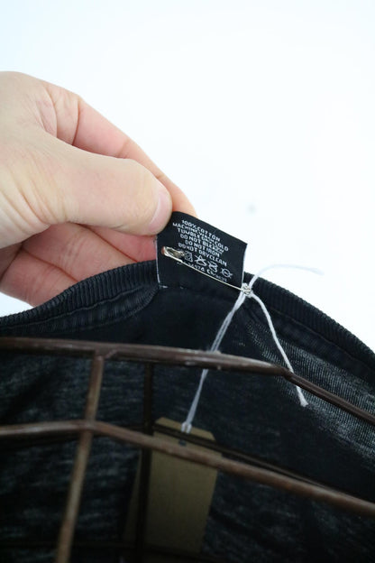 Stussy Long Sleeve T Shirt Large Dice Black Mens