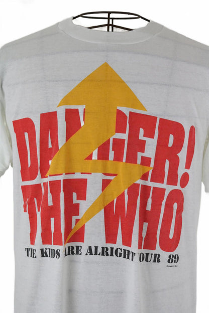1989 The Who Band T Shirt Large Vintage 80s The Kids Are Alright Tour Single Stitch