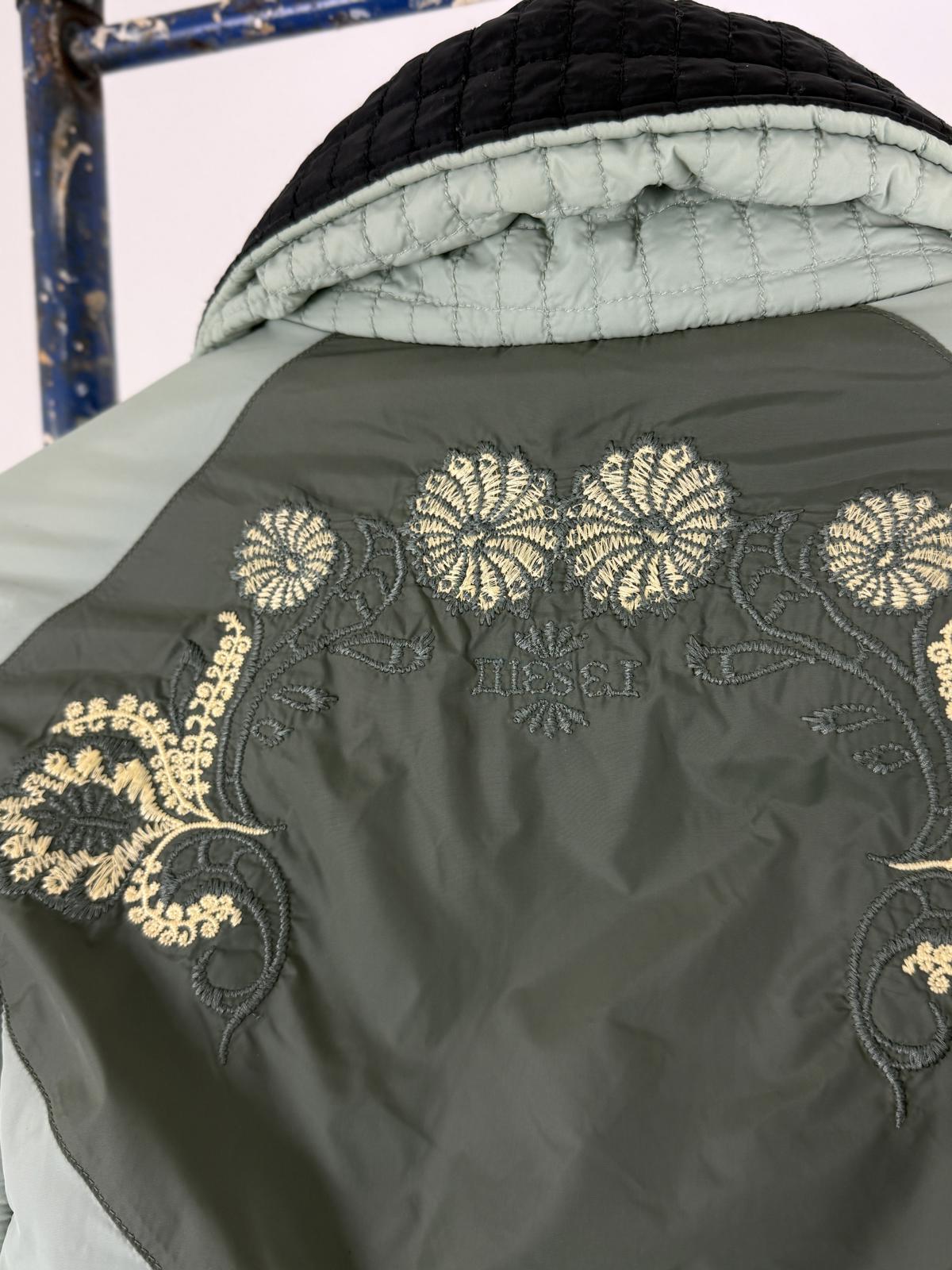 Diesel Y2K Cropped Puffer Jacket Medium Ladies