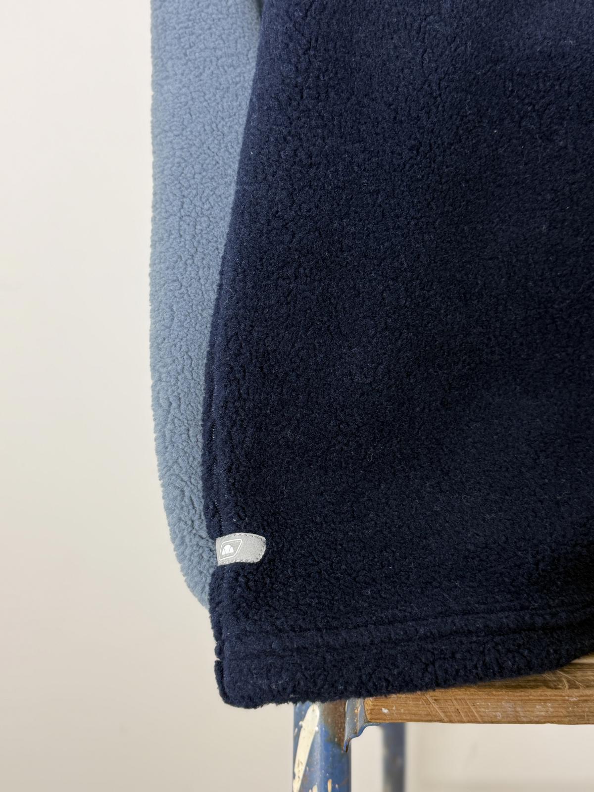 Ellesse 90s Pile Fleece 1/4 Zip Sweater Size 12 Ladies