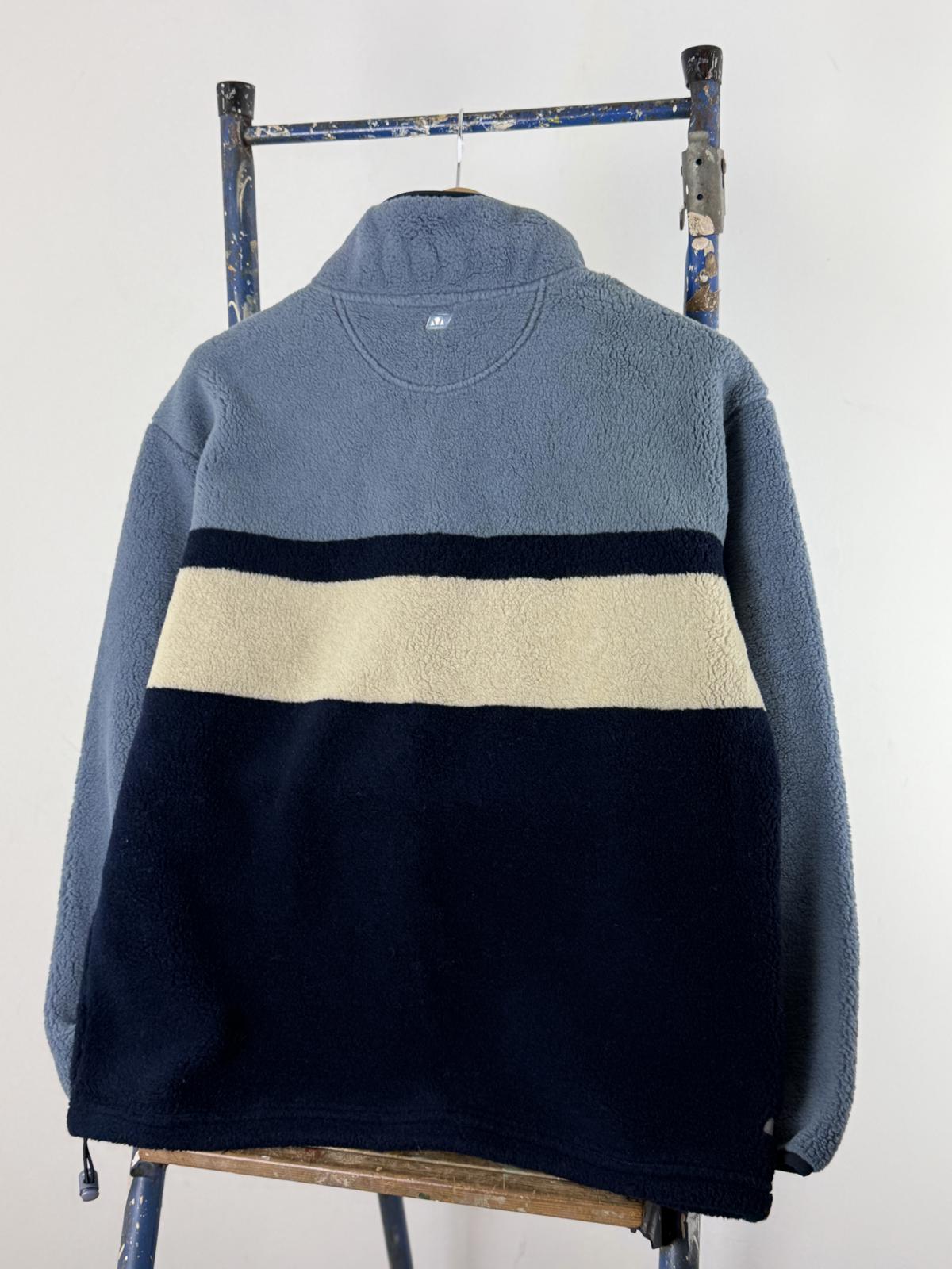 Ellesse 90s Pile Fleece 1/4 Zip Sweater Size 12 Ladies