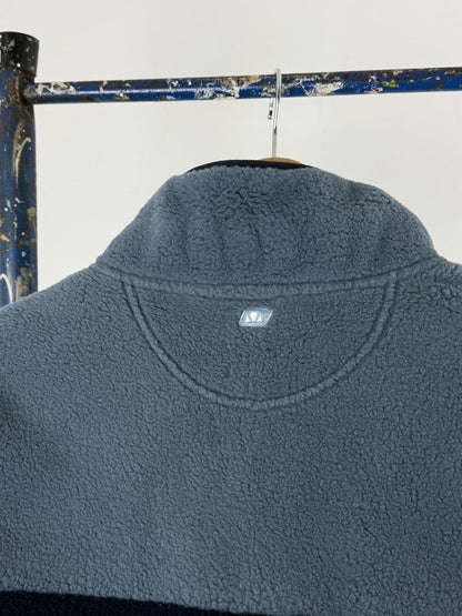 Ellesse 90s Pile Fleece 1/4 Zip Sweater Size 12 Ladies