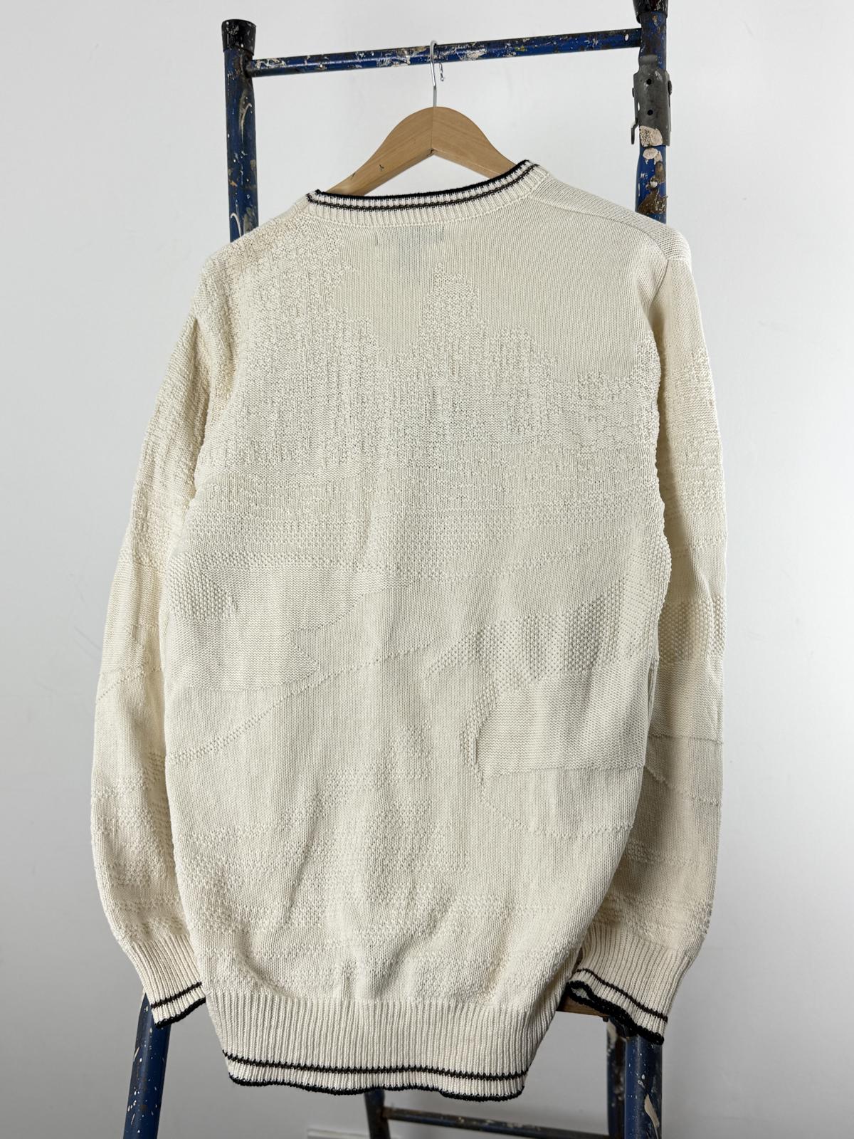 Pinnacle Golf 90s Embroidered Knit Sweater Medium