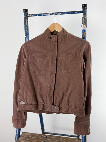 Izod Lacoste 1960's Cropped Corduroy Jacket Small Mens Made In Japan