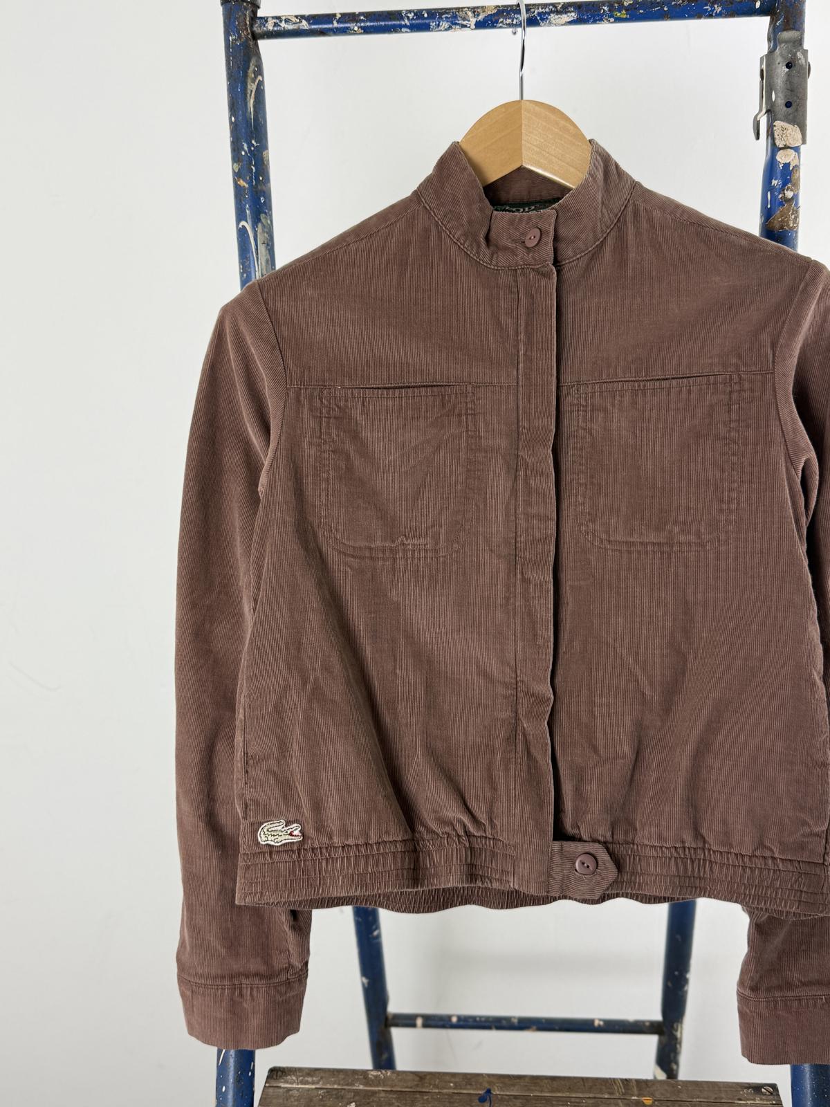 Izod Lacoste 1960's Cropped Corduroy Jacket Small Mens Made In Japan