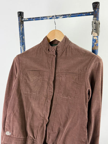 Izod Lacoste 1960's Cropped Corduroy Jacket Small Mens Made In Japan