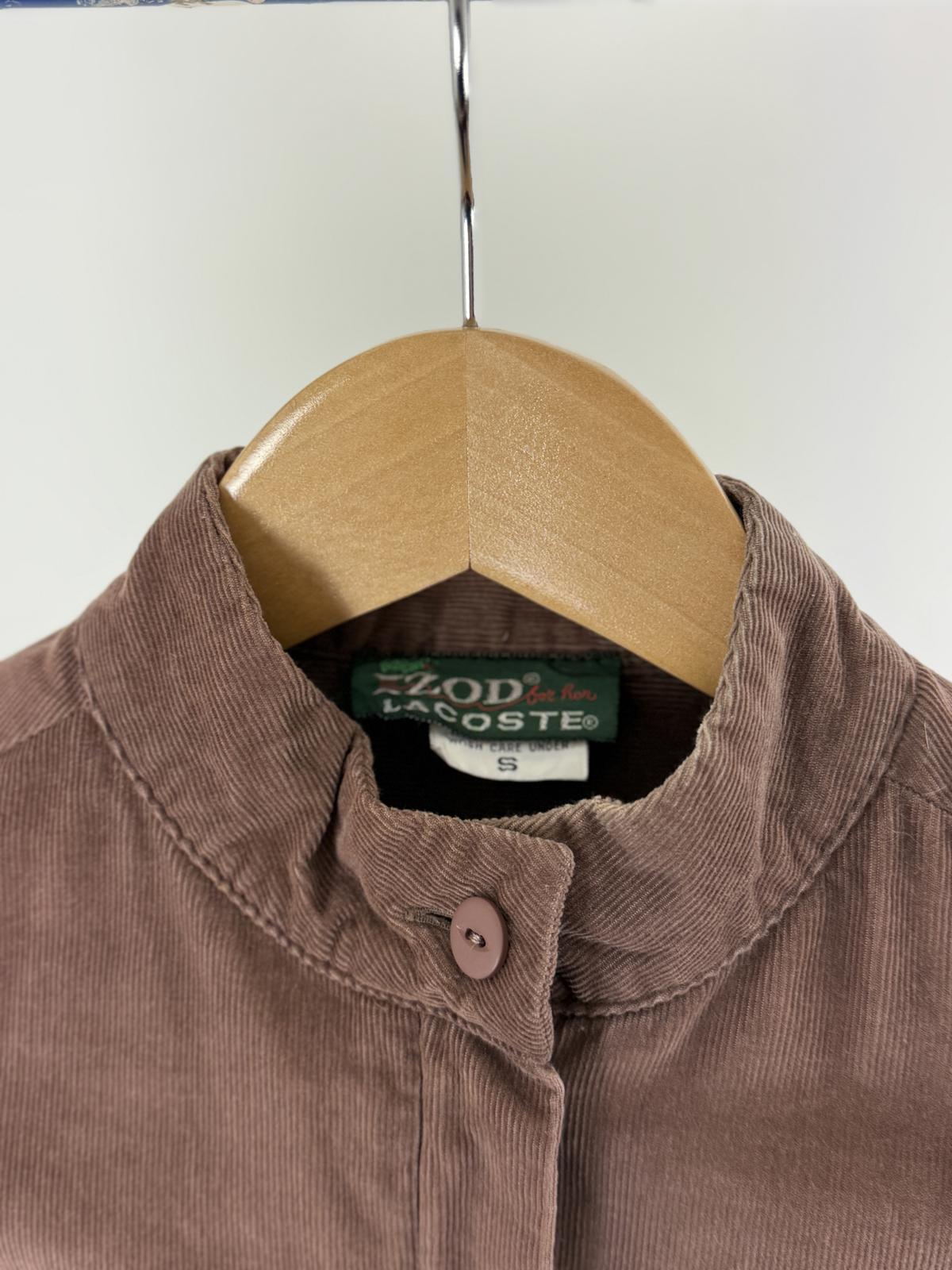 Izod Lacoste 1960's Cropped Corduroy Jacket Small Mens Made In Japan