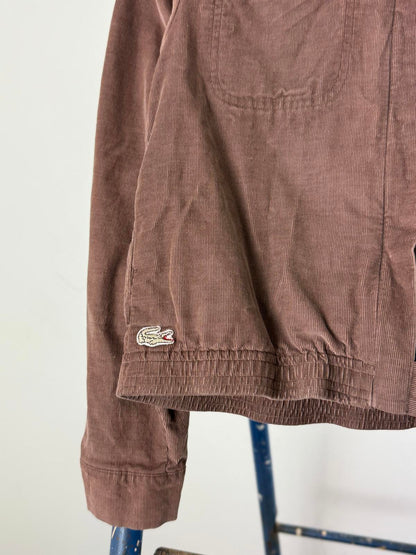 Izod Lacoste 1960's Cropped Corduroy Jacket Small Mens Made In Japan