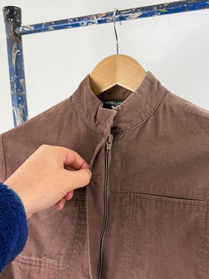 Izod Lacoste 1960's Cropped Corduroy Jacket Small Mens Made In Japan