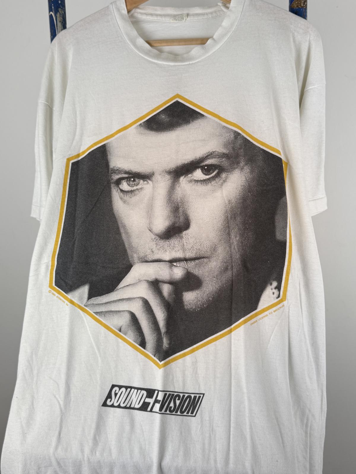 David Bowie Sound and Vision Vintage 1980s Single Stitch T Shirt XXXL