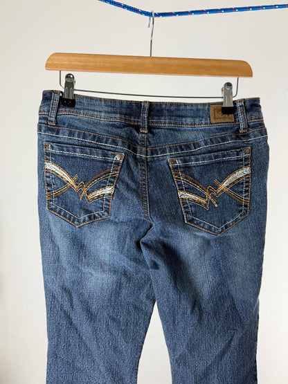 Y2K Low Rise Bootcut Jeans Size 10 - 30"