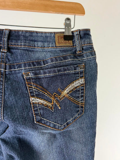 Y2K Low Rise Bootcut Jeans Size 10 - 30"