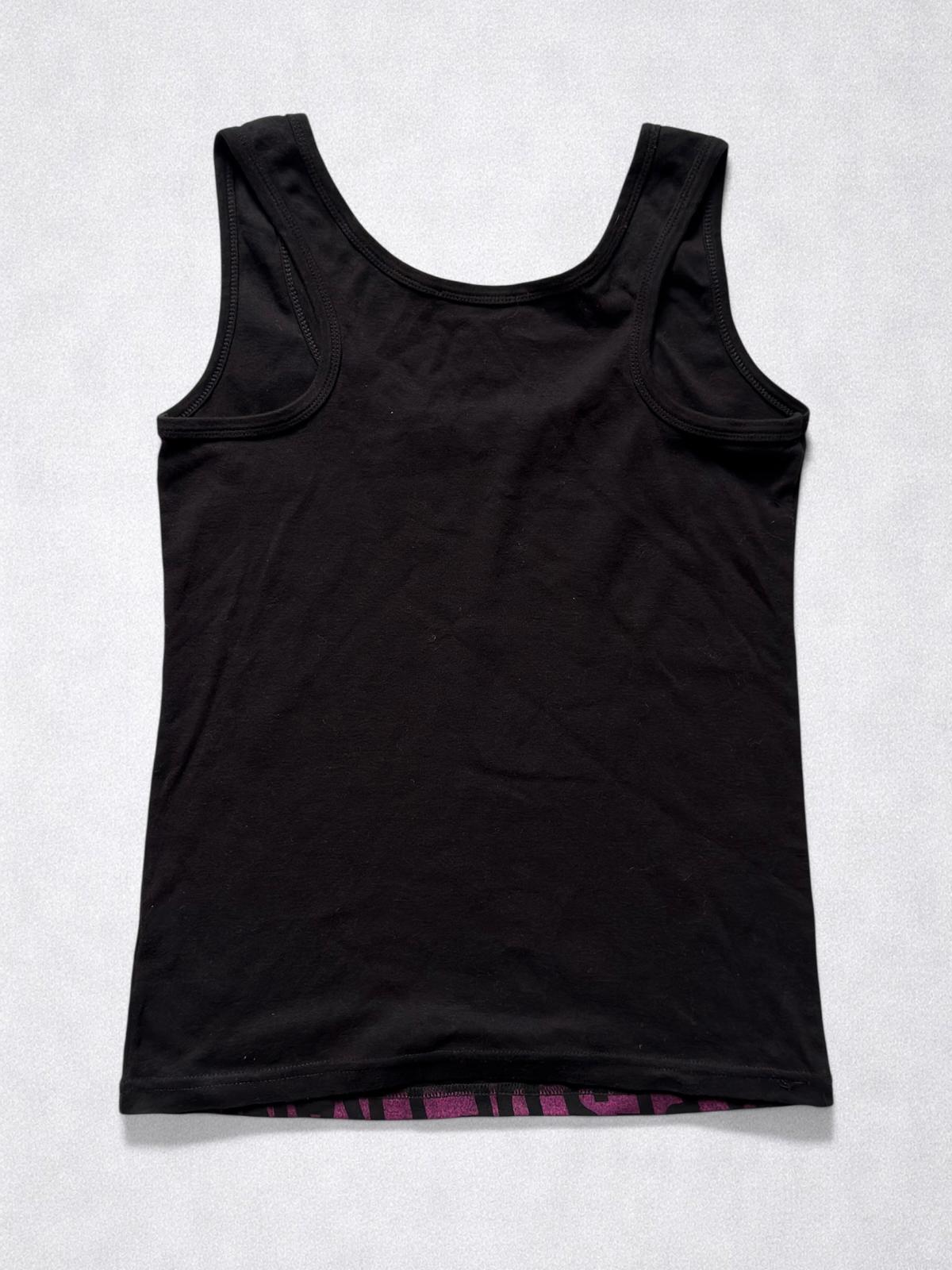 Y2K Cami Vest Top Ski Print Medium