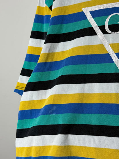 Guess 90s Vintage Stripe T Shirt Medium