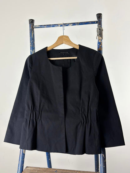 Theory Black Blazer UK10 Wool Blend