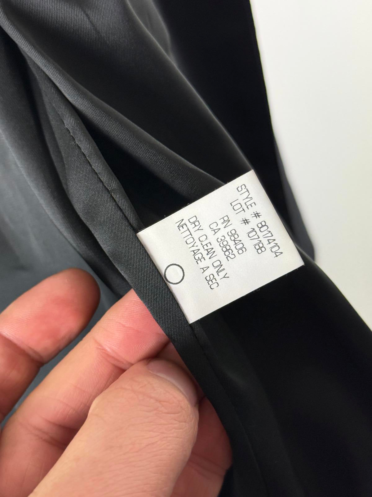 Theory Black Blazer UK10 Wool Blend