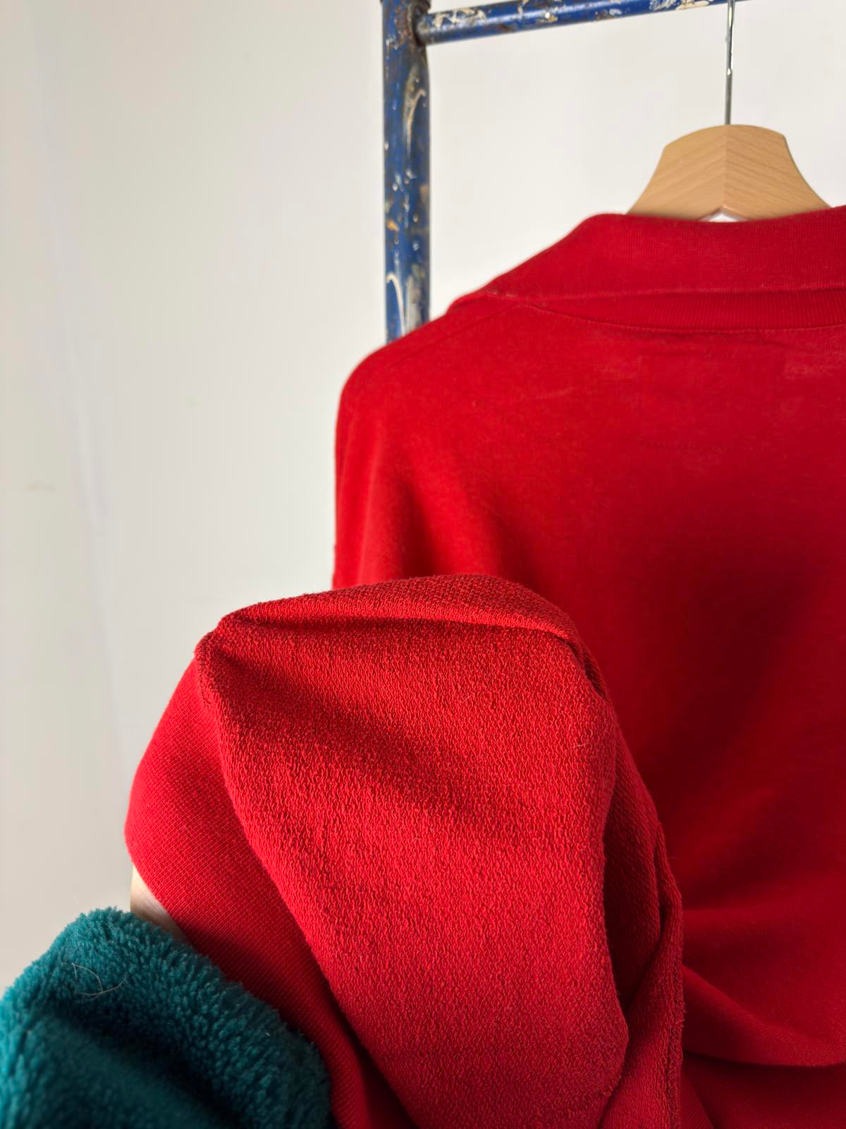 Champion 90s Vintage 1/4 Zip Sweatshirt Large Made in Italy