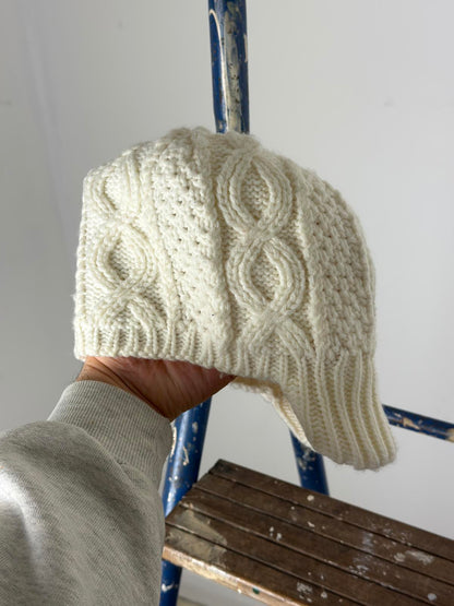 Quiksilver Y2K Knit Beanie Cap Roxy Cream White