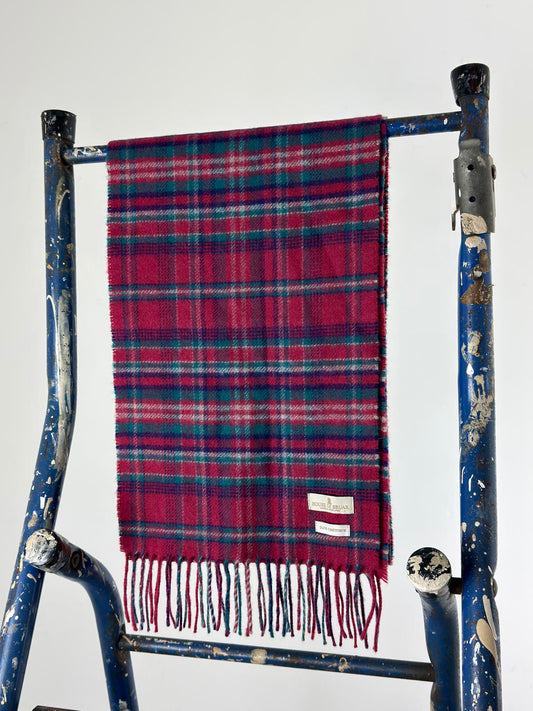 House of Bruar Pure Cashmere Scarf Plaid