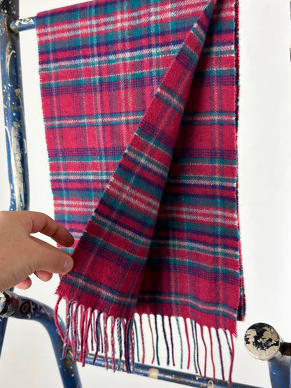House of Bruar Pure Cashmere Scarf Plaid