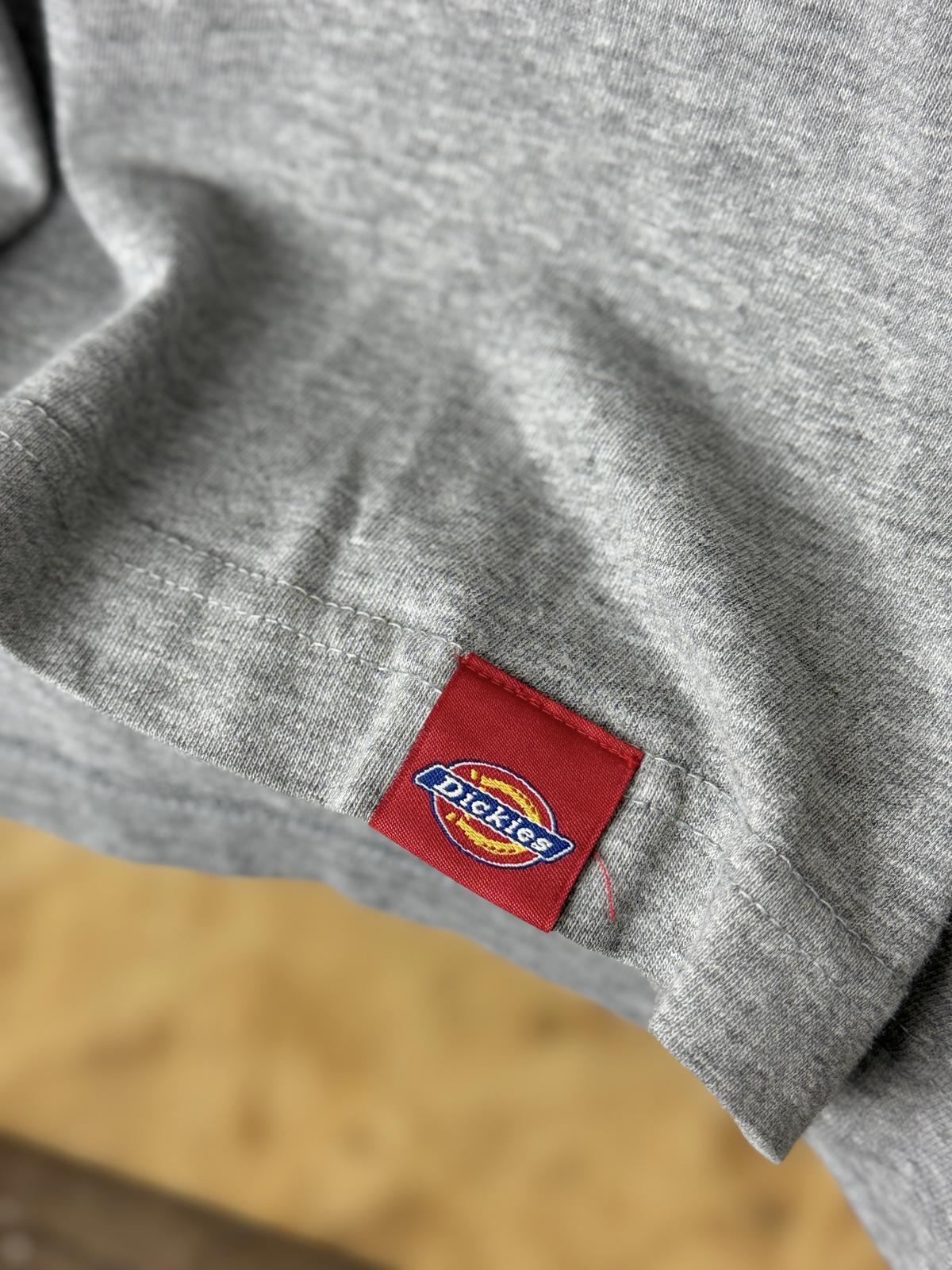 Dickies Logo T Shirt Large Grey Mens