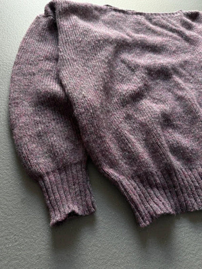 Vintage 60s Wool Knit Sailor Jumper XL