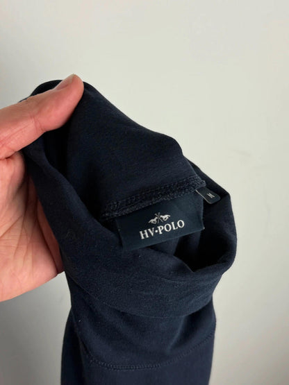 Y2K Polo Horse Long Sleeve Roll Neck Baby Tee Medium