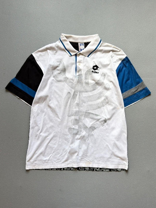 Lotto 90s Vintage Polo Shirt XL