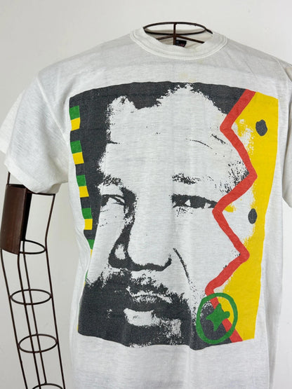 Nelson Mandela 1988 70th Birthday Tribute Vintage T Shirt XL