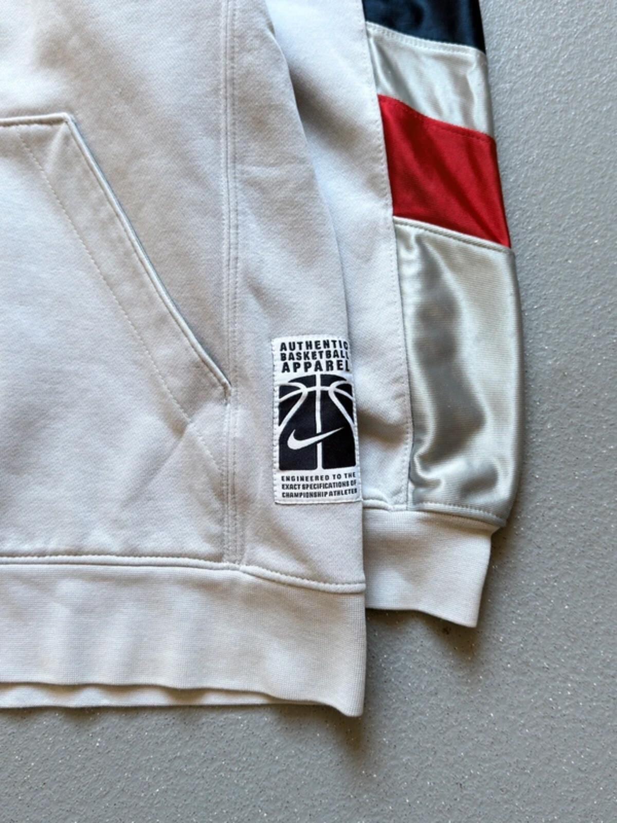Nike Hoops 90s Basketball Zip Hoodie Baggy Fit
