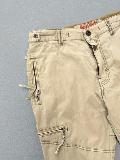 Napapijri Khaki Cargo Trousers 34”