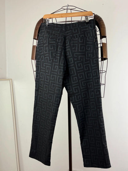 Versace Monogram Straight Men’s Trousers 32”