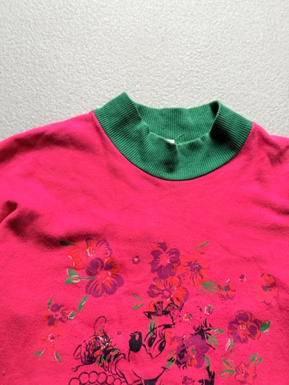 Disney Sweatshirt Vintage 80s Large Ladies Minnie Mouse
