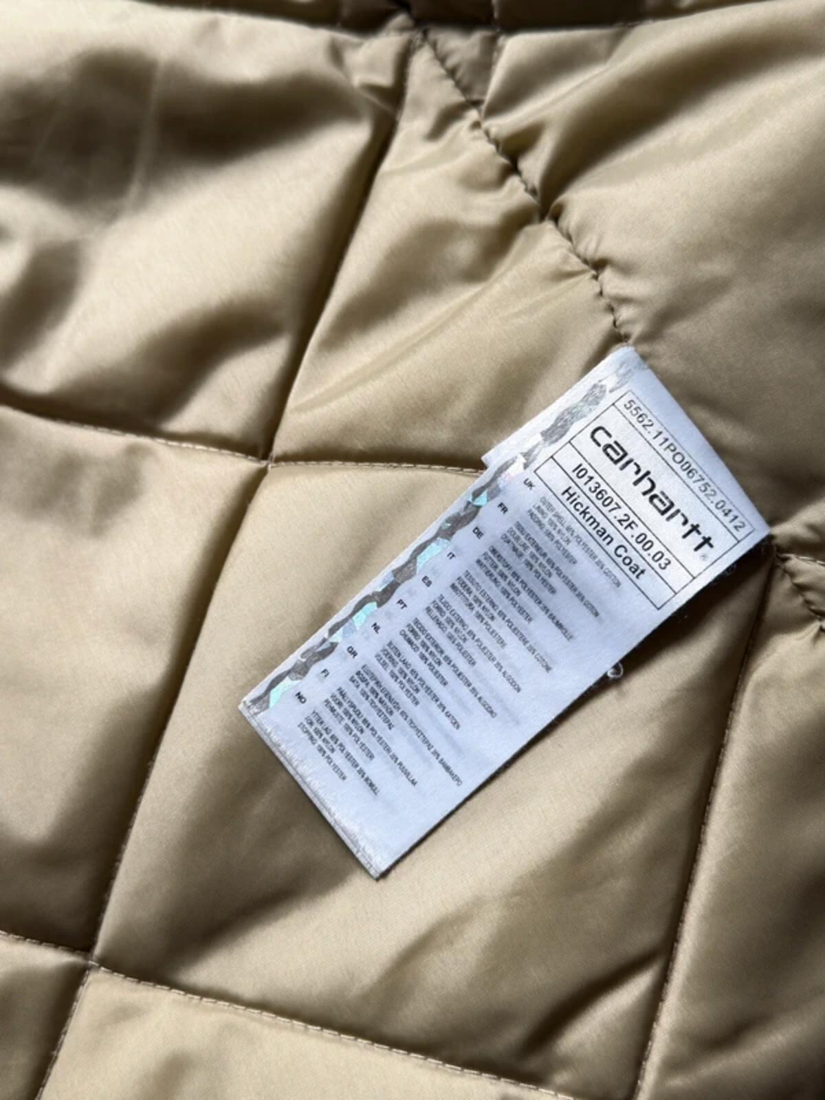 Carhartt Beige Parka Small