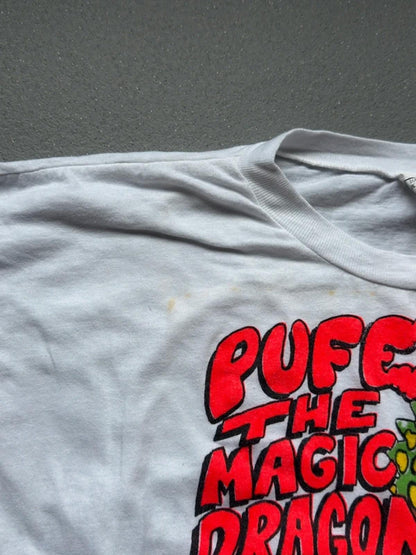 Vintage Single Stitch 80s Puff The Magic Dragon T Shirt XL