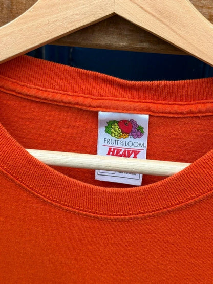 Miami Florida Orange Vintage 90s T Shirt Large