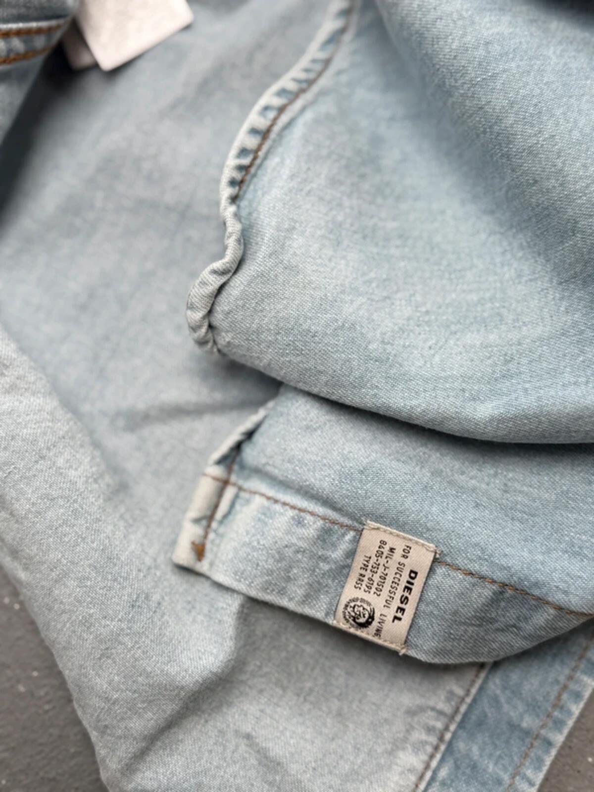 Diesel Denim Shirt Small Snap Button