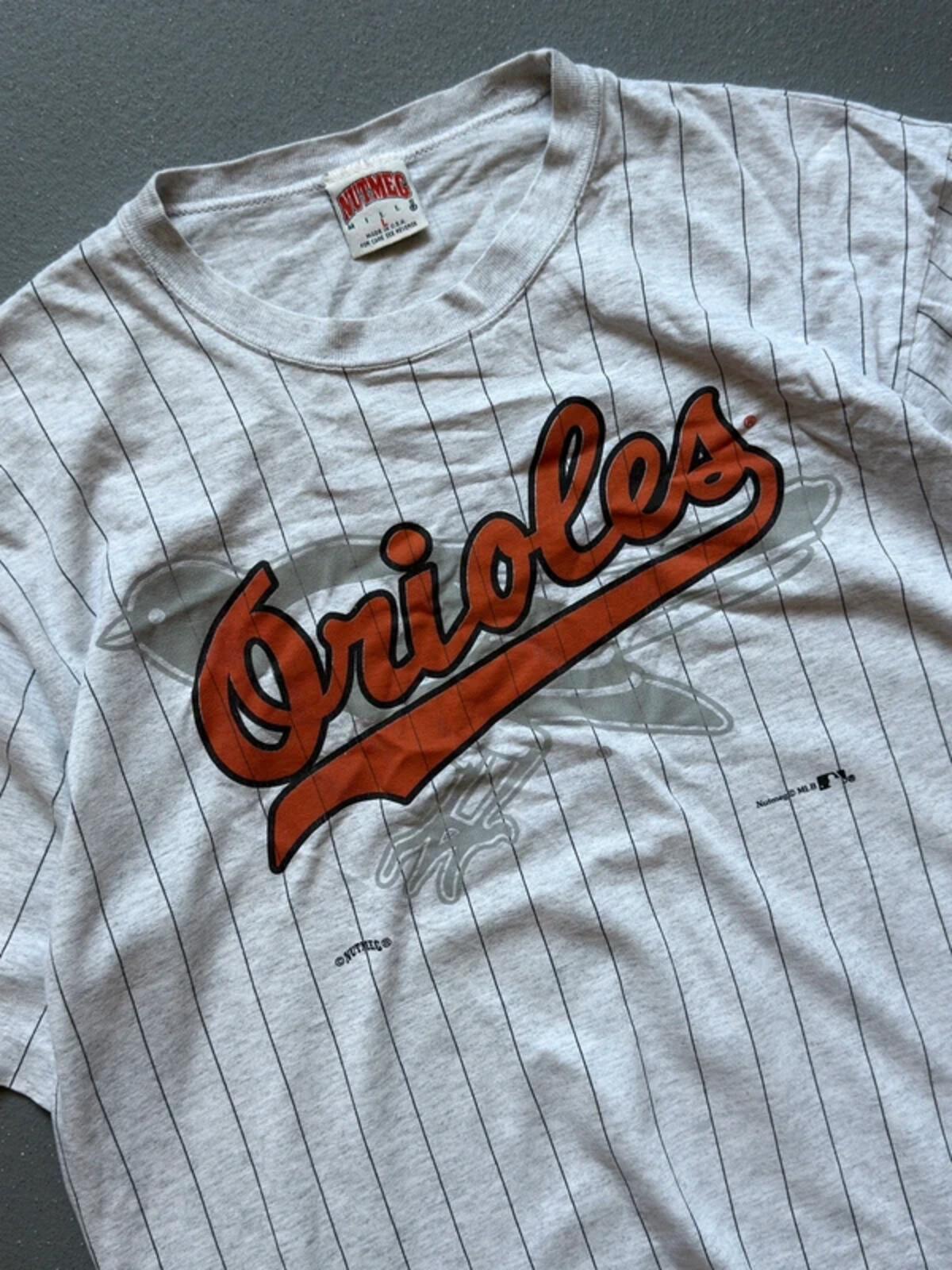 Orioles Vintage 90s Baseball T Shirt Large Single Stitch