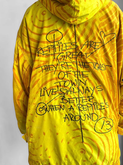 Y2K Ski Surf Rave Smock Pullover Jacket 2XL