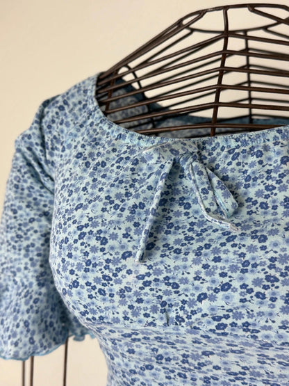 Pimkie Cropped Puff Sleeve Blouse 8 / 10