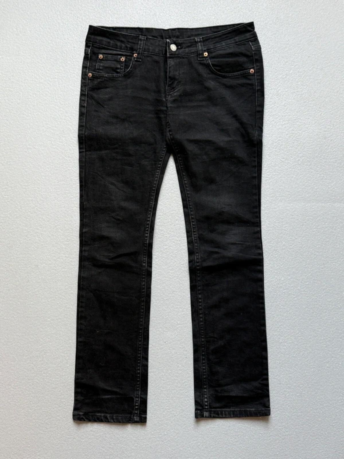 Levi’s 557 Low Rise Bootcut Black Ladies Jeans 30”