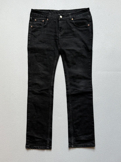Levi’s 557 Low Rise Bootcut Black Ladies Jeans 30”