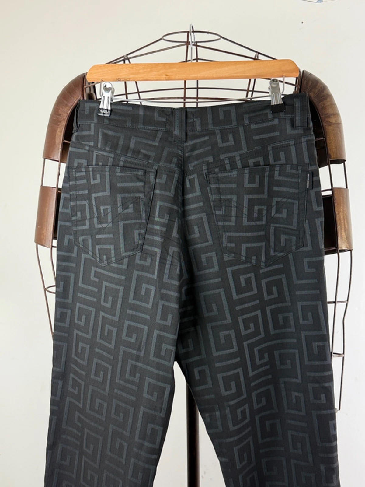 Versace Monogram Straight Men’s Trousers 32”